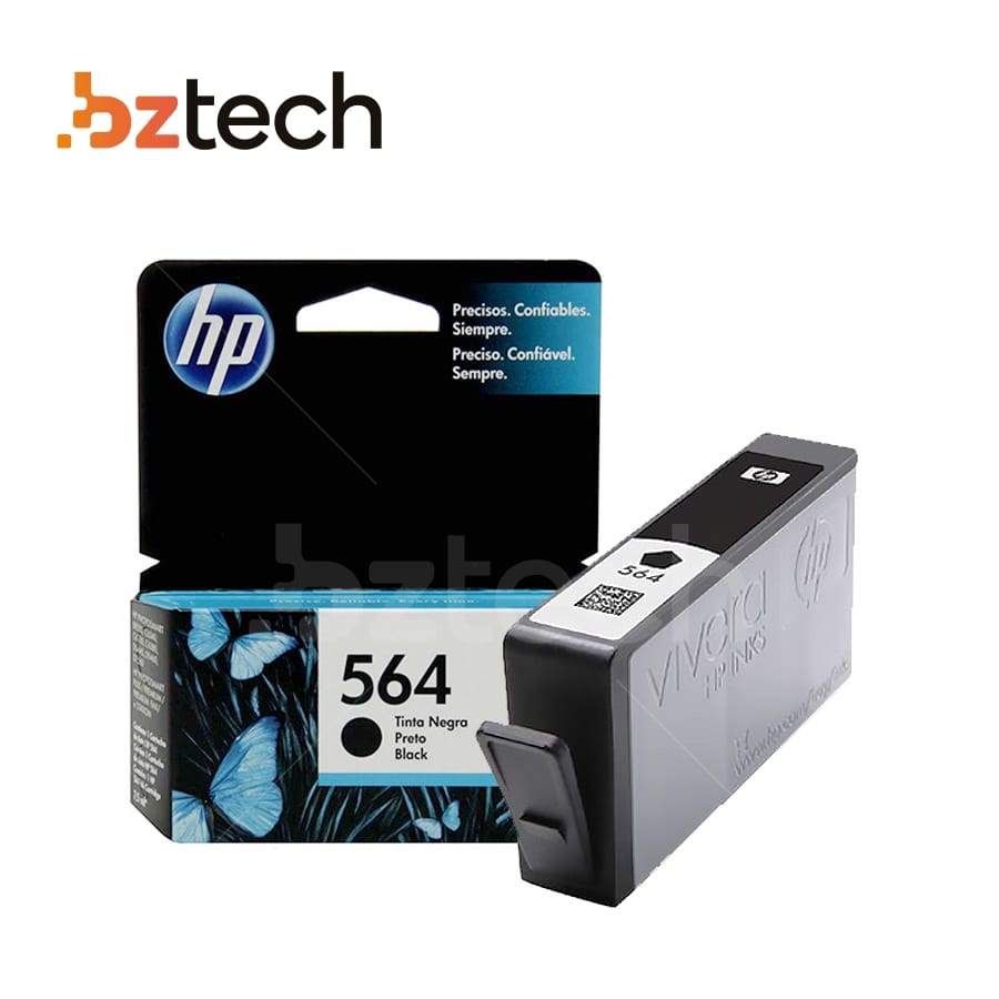 Cartucho De Tinta Original Hp Preto Fotogr Fico Ml Impress Es Bz Tech