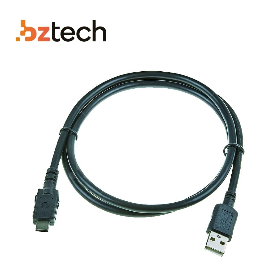 Cabo Zebra Usb Para Coletor E Berço 1 Posição Ec30 Ec50 Tc21 Tc26 Tc52 Tc57 Mc22 Mc27 E 3962