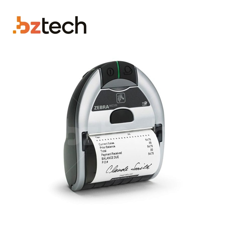 Impressora De Etiquetas Portátil Zebra Imz320 203dpi Bluetooth E Wi Fi Bz Tech 1850