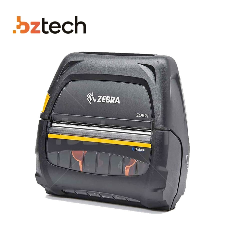 Impressora De Etiquetas Portátil Zebra Zq521 203dpi Bluetooth Bz Tech 5065