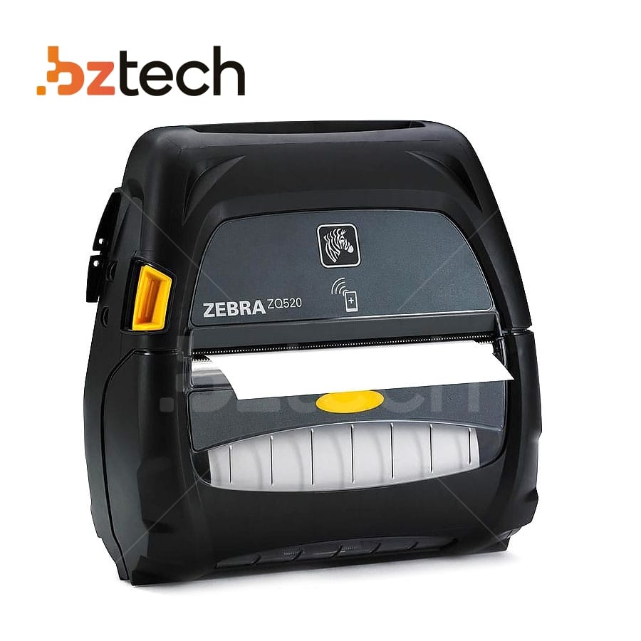 Impressora De Etiquetas Portátil Zebra Zq520 203dpi Bluetooth E Wi Fi Bz Tech 2022